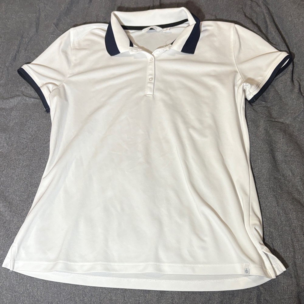 Women's White Polo Shirt